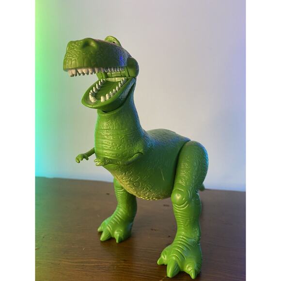 Disney Toy Story 4 Rex Dinosaur 8" Talking Action Figure 2017 Pixar Mattel - Picture 3 of 9